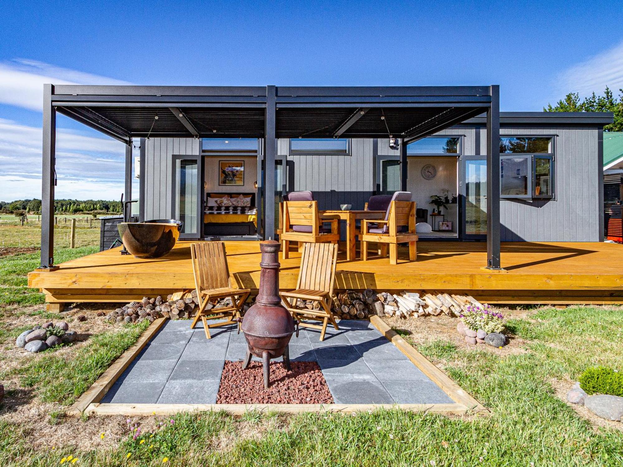 Mangateitei Views - Rangataua Tiny Home Ohakune Exterior photo